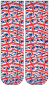 Preview: Wigglesteps Herren - Socken - Style: 07569 - Flag