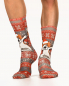 Preview: Wigglesteps Herren - Socken - Style: 90053 - X-Mas Dog