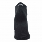 Preview: 2 Paar UYN Unisex - Agile Quarter mit Frotteesohle - Schwarz