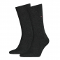 Preview: 2 Paar Tommy Hilfiger Herren - Business Baumwollsocken - UNI Farbset: Uni Anthrazit