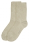 Preview: 2 Paar CA - SOFTBUND Socken ohne Gummidruck - Beigemelange - Größe 39/42