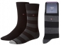 Preview: 2 Paar Tommy Hilfiger Herrensocken - Rugby - Black/Grey - Größe 39/42