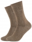 Preview: 2 Paar CA - SOFTBUND Socken ohne Gummidruck - Caramel - Größe 39/42
