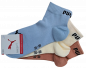 Preview: 3 Paar Puma Baumwoll Klassik Quarter - Farbset: Mix Blue/Yellow/Cinnabar