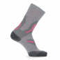 Preview: UYN Damen - Trekking 2IN Merino Socken - Hellgrau/Pink