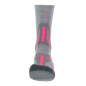 Preview: UYN Damen - Trekking 2IN Merino Socken - Hellgrau/Pink