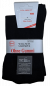 Preview: 2 Paar Extra Weite / Breite - Diabetikersocken Normallang - Schwarz - Größe 47/50