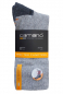 Preview: 2 Paar Camano Pro Tex - Sportsocken mit P-Sohle - Grau