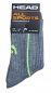 Preview: 2 Paar HEAD All Sports - Kurzschaft Sportsocken - Weiß/Grau