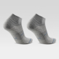 Preview: 2 Paar UYN Unisex - Low Cut Quarter - Grau