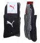 Preview: 3 Paar Puma Tennissocken - Short Crew Form (Kurzschaft) - Farbset: Mix Grautöne