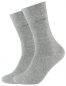 Preview: 2 Paar Camano CA - SOFTBUND Socken Klassik - Hellgrau