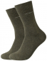 Preview: 2 Paar Camano CA - SOFTBUND Socken Klassik - Loden