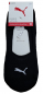 Preview: 2 Paar Puma - MID CUT - Footie's mit Slip Stop (Fersen ABS) - Schwarz
