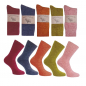 Preview: 5 Paar Damensocken Mohair - Kuschelsocken - Mix Color