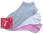 Preview: 3 Paar Puma Sneaker - Invisible Farbset - mit Rosa - Größe 39/42