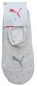 Preview: 2 Paar HIGH CUT Footies mit Slip Stop (Fersen ABS) - Oat - Größe 39/42