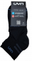 Preview: 2 Paar UYN Unisex - Low Cut Quarter - Schwarz