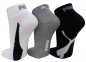 Preview: 3 Paar Puma Retro Lifestyle Quarter - FX Set: Weiß/Grau/Schwarz
