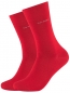 Preview: 2 Paar CA - SOFTBUND Socken ohne Gummidruck - Rot - Größe 39/42
