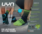 Preview: Herren UYN - Runners Five - 5 Zehen Laufsocke - Quarter 1/4 Schaftform - Schwarz