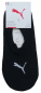 Preview: 2 Paar Puma - HIGH CUT - Footie's mit Slip Stop (Fersen ABS) - Schwarz