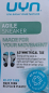 Preview: 2 Paar UYN Unisex - Agile Sneaker mit Frotteesohle - Weiss