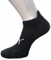 Preview: 2 Paar Puma P-Sohle - Polsterlippe Sport Sneaker - Schwarz - Größe 43/46