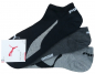 Preview: 3 Paar Puma Lifestyle Retro Look Sneaker - Mix: Schwarz/Grautöne