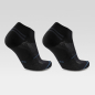 Preview: 2 Paar UYN Unisex - Low Cut Quarter - Schwarz