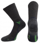 Preview: Merino Outdoor - Funktionssocken mit 1/1 Rippe Softbund - Taupe