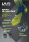 Preview: UYN Herren - Runners Five Socks - Weiss/Blau