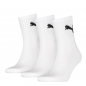 Preview: 3 Paar Puma Tennissocken - Short Crew Form (Kurzschaft) - Farbset: Uni Weiss