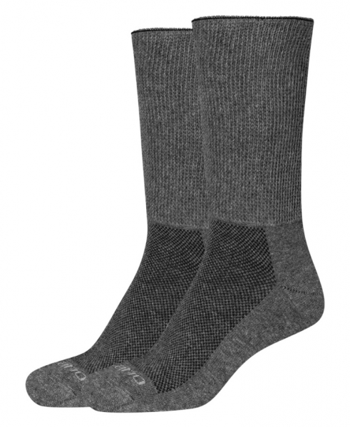 2 Paar Rippschaft Spezial Diabetikersocken - Anthrazit - Größe 47/49