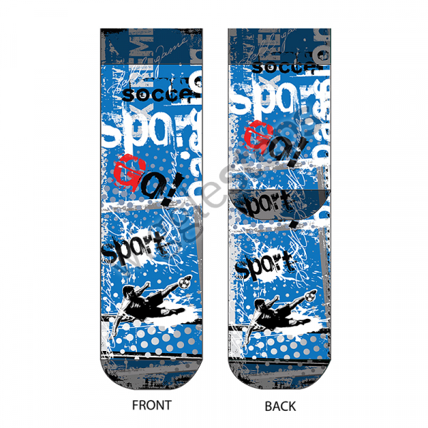 Preview: Wigglesteps Herren - Socken - Style: 00665 - Soccer