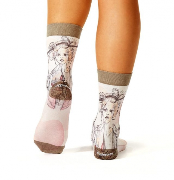 Preview: Wigglesteps Damen - Socken - Style: 00837 - Geisha