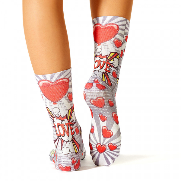 Wigglesteps Damen - Socken - Style: 00844 - Love Frosch