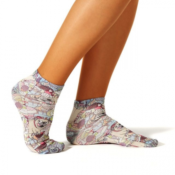 Wigglesteps Damen - Sneaker - Style: 0965 - Pug Dog