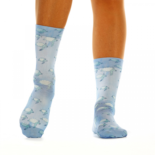 Wigglesteps Damen - Socken - Style: 01087 - Schildkröte