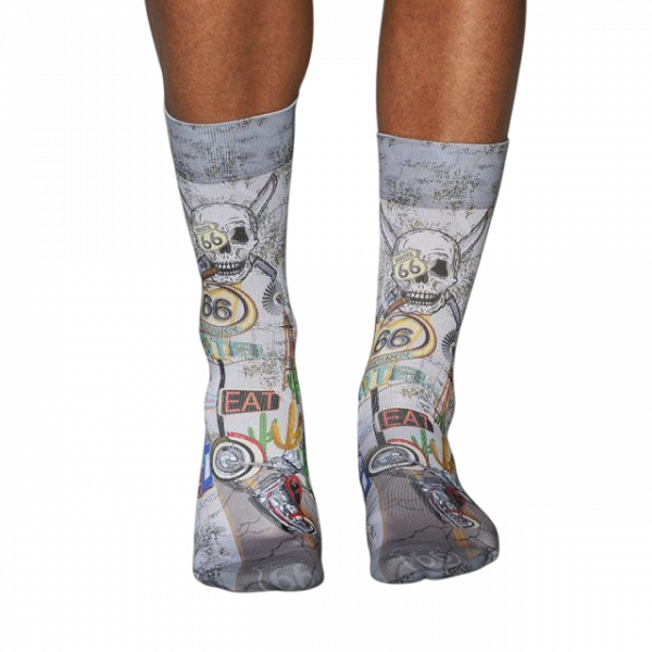 Wigglesteps Herren - Socken - Style: 01742 - Route 66