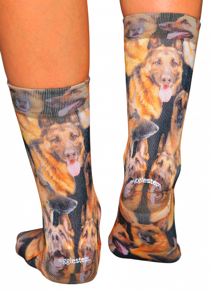 Wigglesteps Damen - Socken - Style: 01889 - Schäferhund