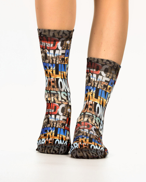 Wigglesteps Damen - Socken - Style: 01911 - Städtetrip