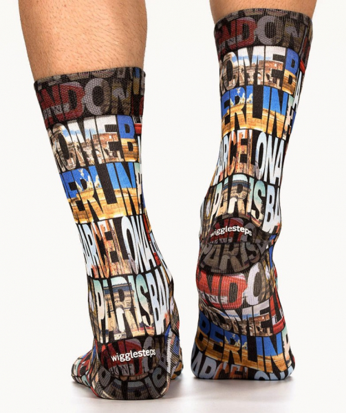 Wigglesteps Herren - Socken - Style: 01974 - Reiselust