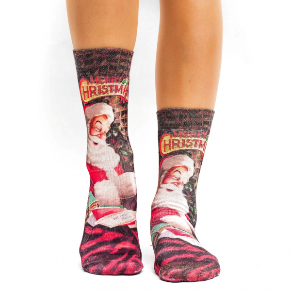 Wigglesteps Damen - Socken - Style: 02015 - Santa Clauß
