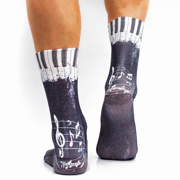 Wigglesteps Herren - Socken - Style: 02363 - Noten Klassik