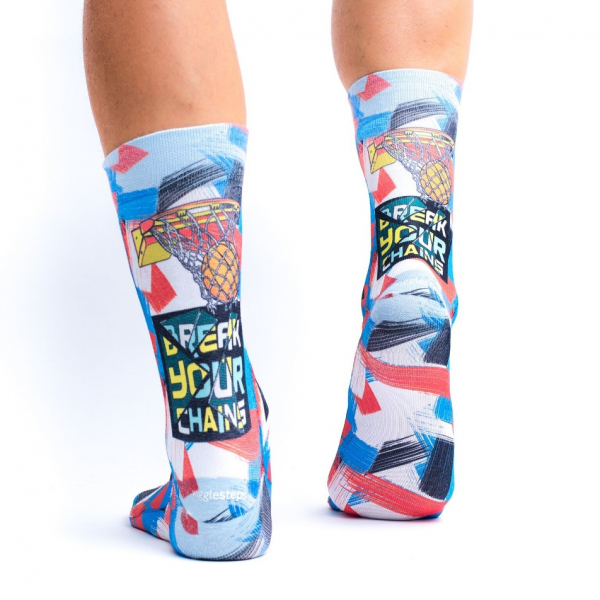Preview: Wigglesteps Herren - Socken - Style: 03504 - Basketball