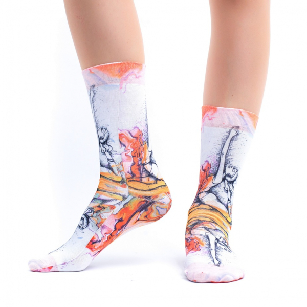 Wigglesteps Damen - Socken - Style: 02624 - Yogazeit