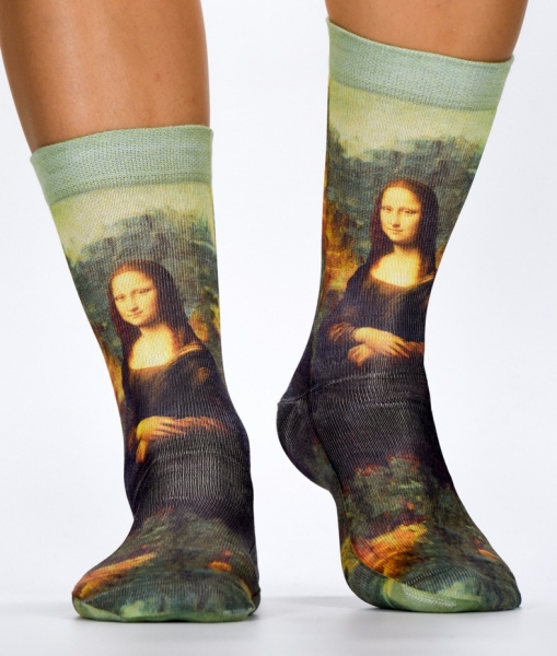 Wigglesteps Damen - Socken - Style: 02904 - da Vinci - Mona Lisa