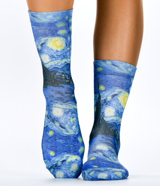 Wigglesteps Damen - Socken - Style: 02907 - van Gogh - Night