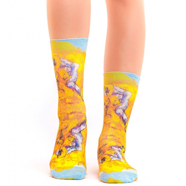 Wigglesteps One Size Damen - Socken - Style: 02908 - Van Gogh Binder